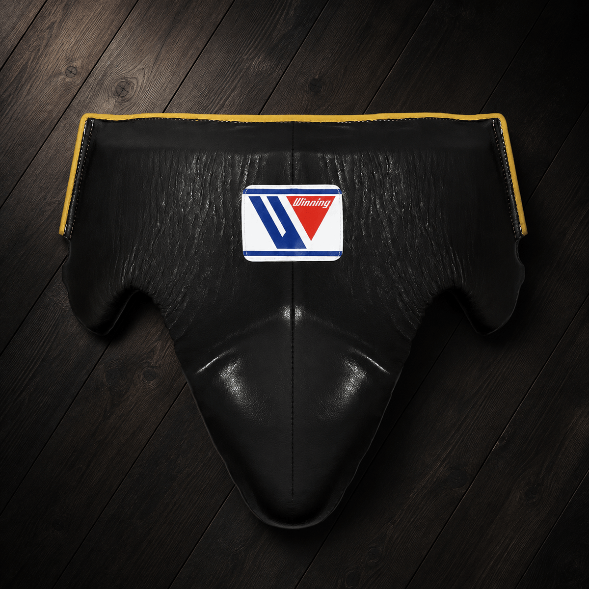 Winning Boxing Groinguard Black/Gold Protective Cup for Training