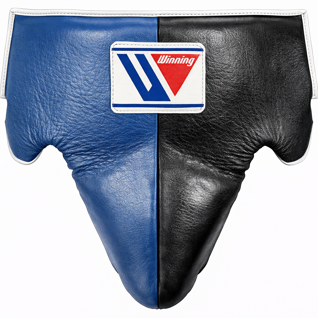 Winning Groin Protector Blue/Black Sparring