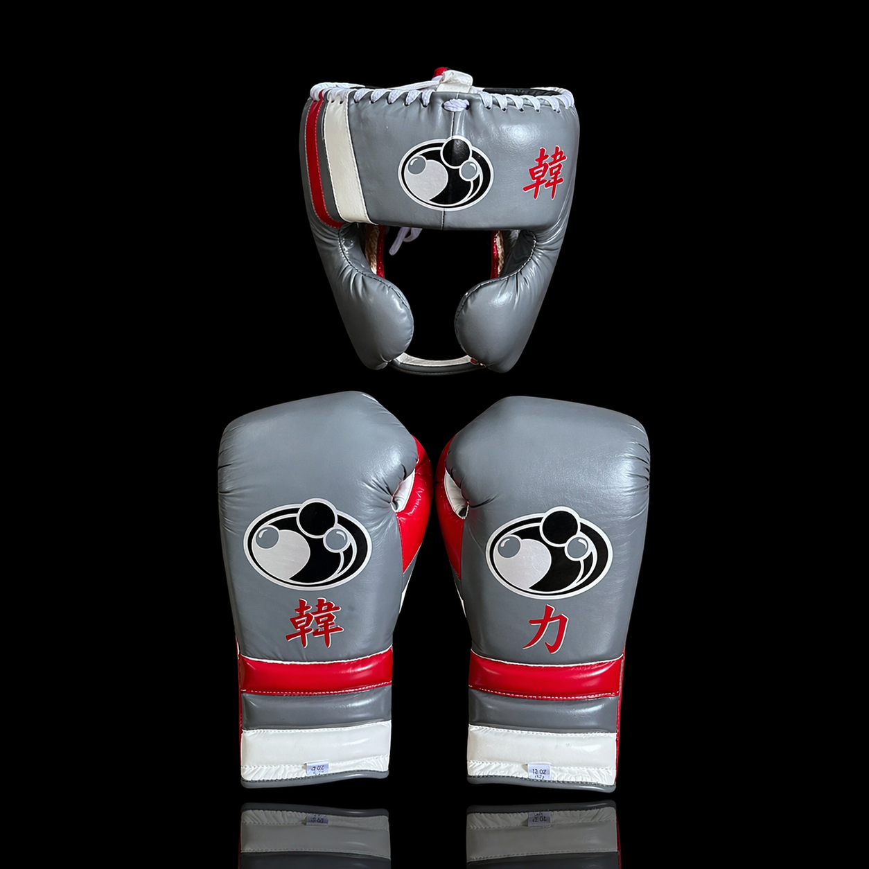 Grant Boxing Set Grey/Red/White Customizable