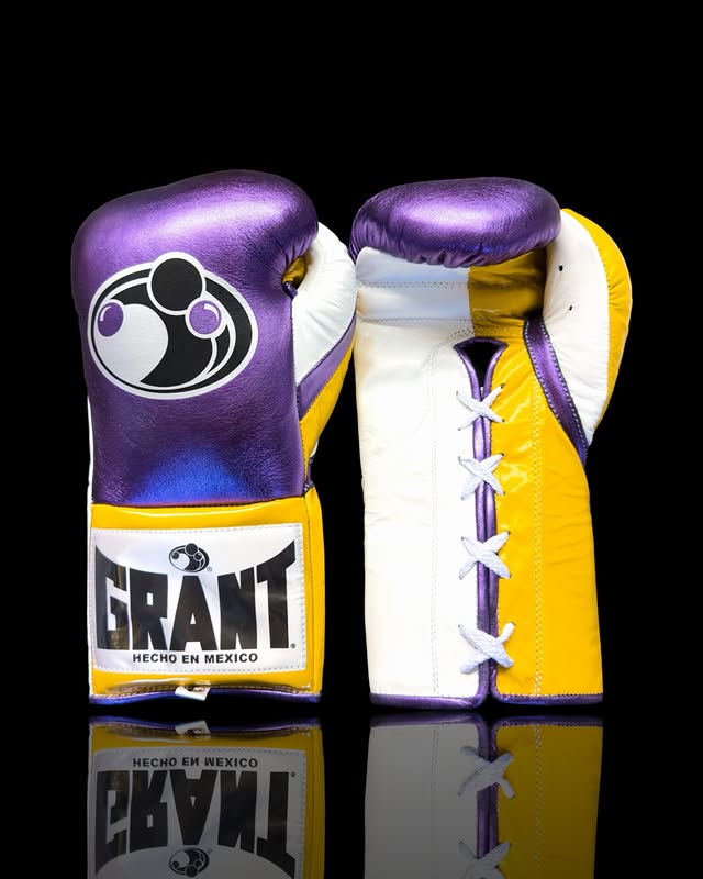 Grant Boxing Gloves Pink/Yellow/White Customizable