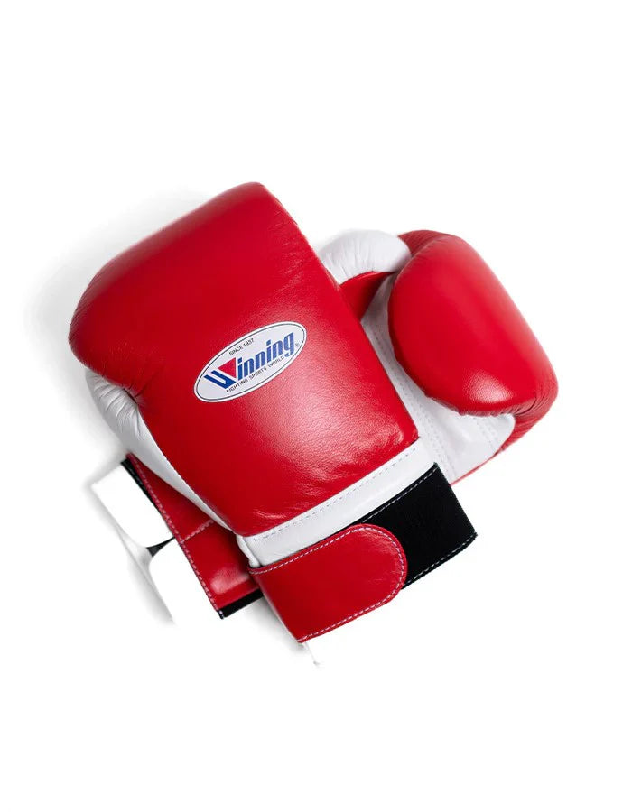 Winning Red boxing gloves 4-24oz , premium soft-fit sparring gloves