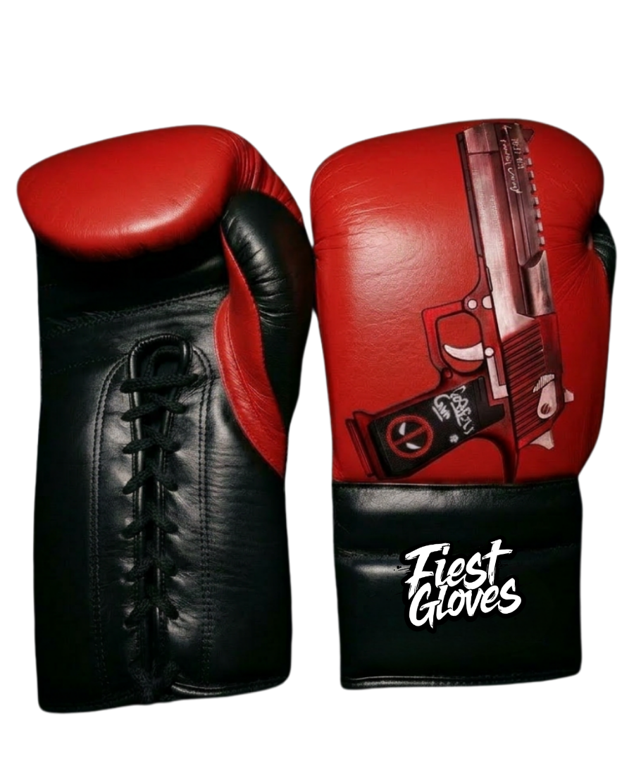 Fiest Winning Style Boxing Set Red/Black Custom made