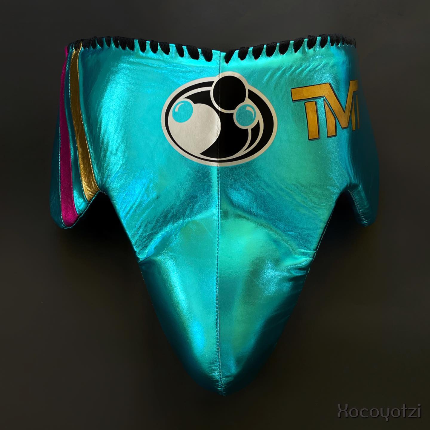 Boxing Gloves Set, Sky Blue/Gold Boxing set, Boxing Head Guard