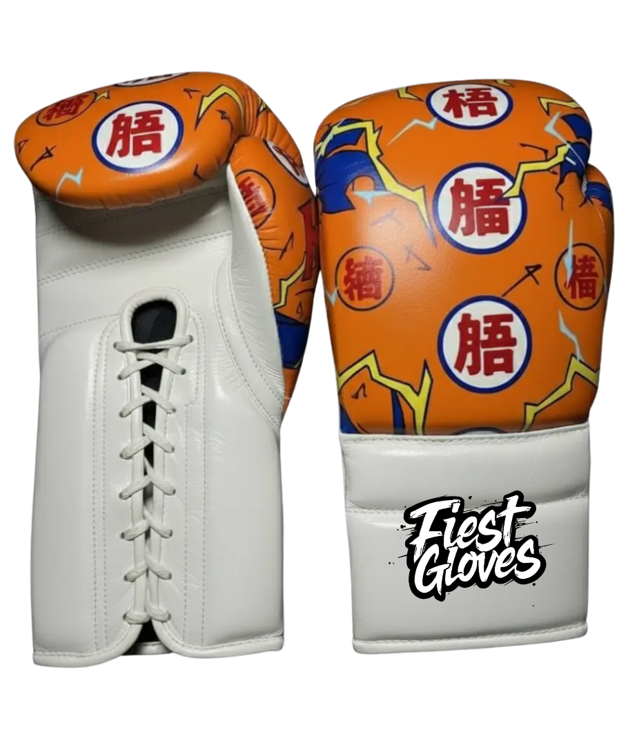 Fiest Winning Style Boxing Set White/Orange Training Set