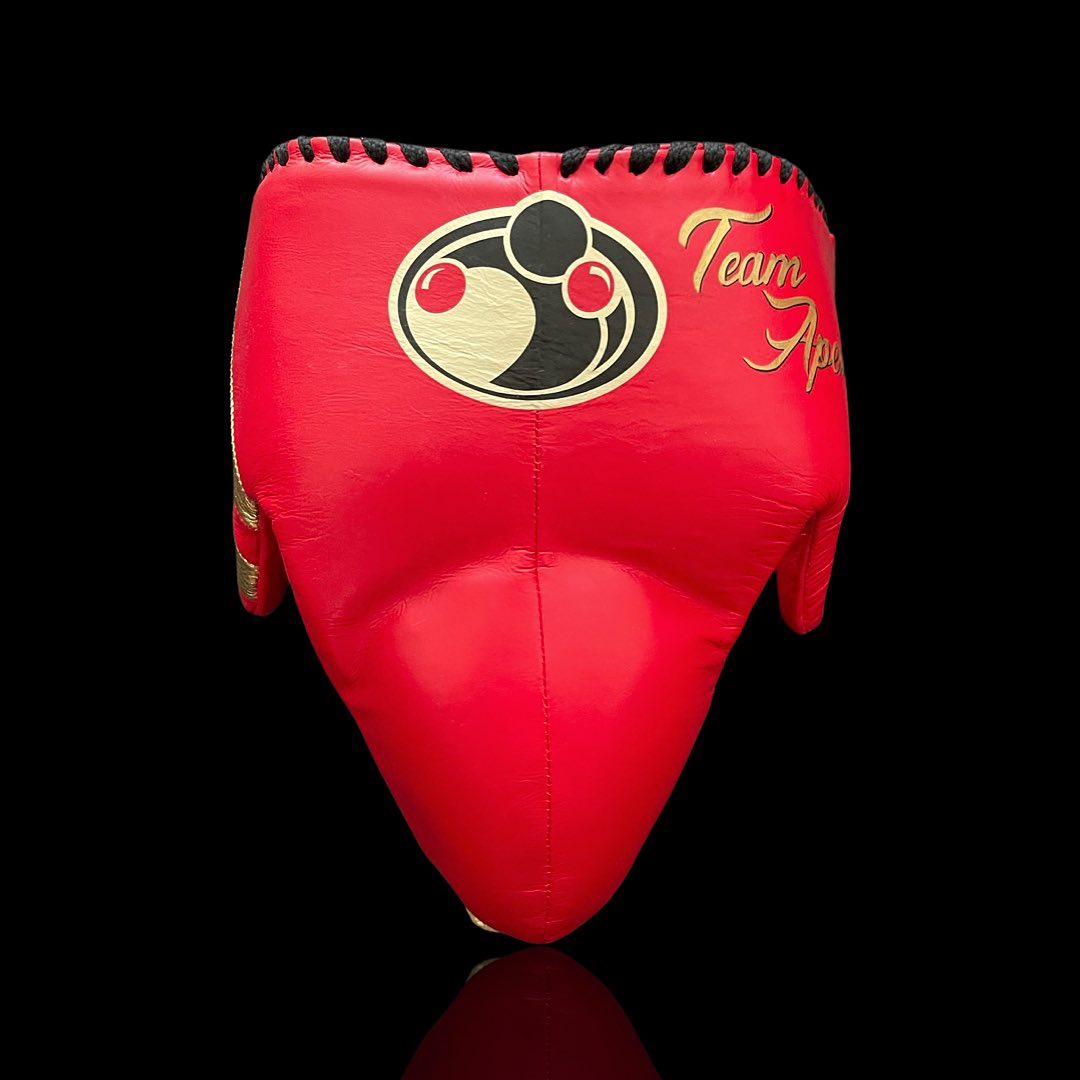 Boxing Gloves Set, Red/Gold Boxing set, Boxing Head Guard