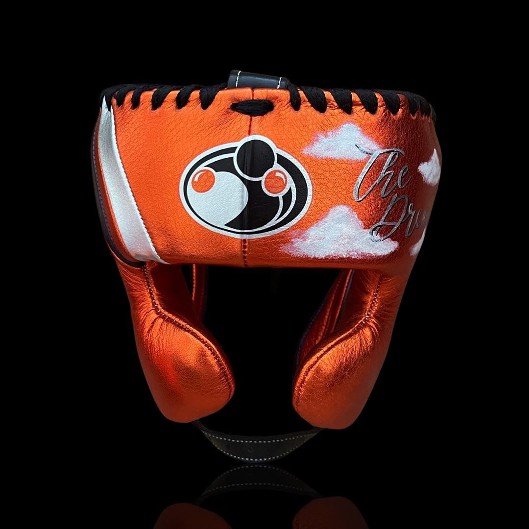 Boxing Gloves Set, Orange Boxing set, Boxing Head Guard