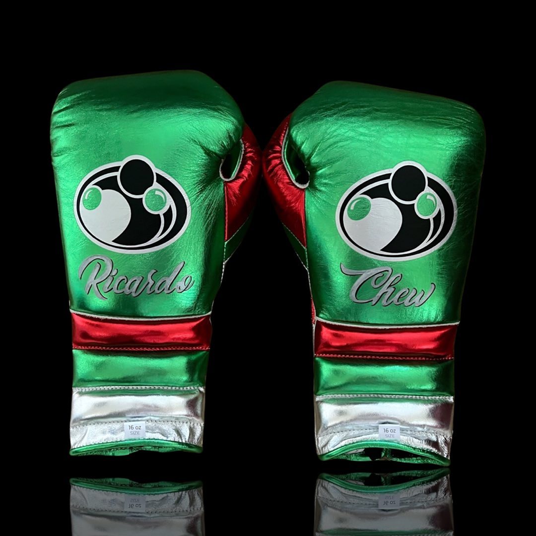 Boxing Gloves Set, Green Boxing set, Boxing Head Guard