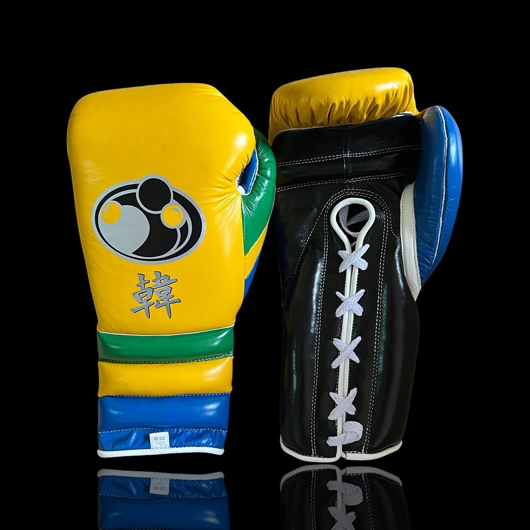 Boxing Gloves Set, Yellow Boxing set, Boxing Head Guard