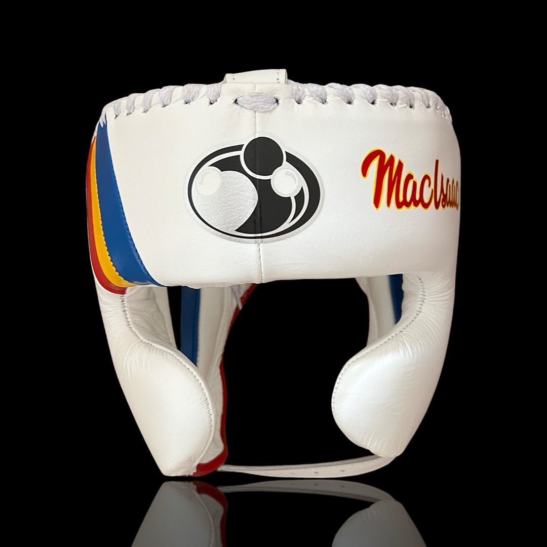 Boxing Gloves Set,  White Boxing set, Boxing Head Guard