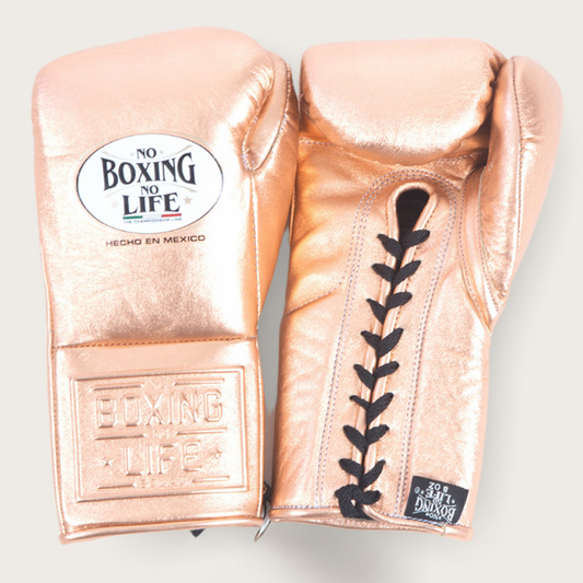 No boxing no life Peach  boxing gloves, premium soft-padding sparring training gear