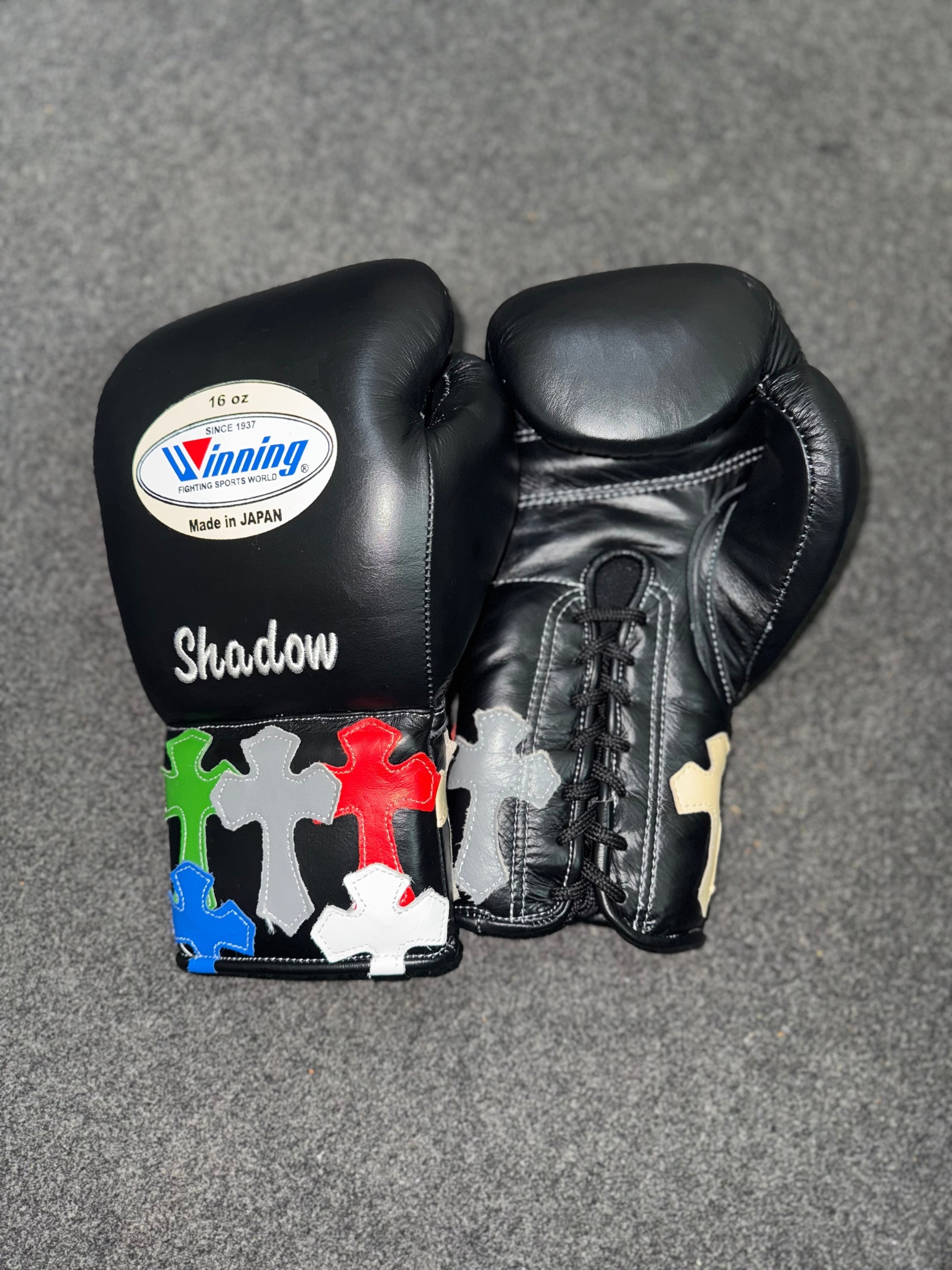 Buy Winning Gloves Black Japanese Logo Lace-Up - GrantGloves