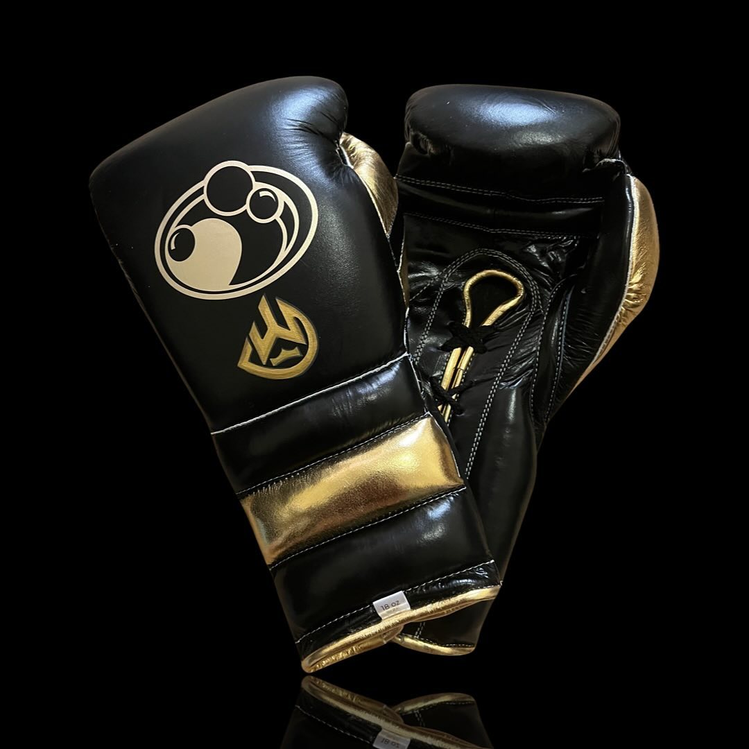 Boxing Gloves Set, Brown/Gold Boxing set, Boxing Head Guard