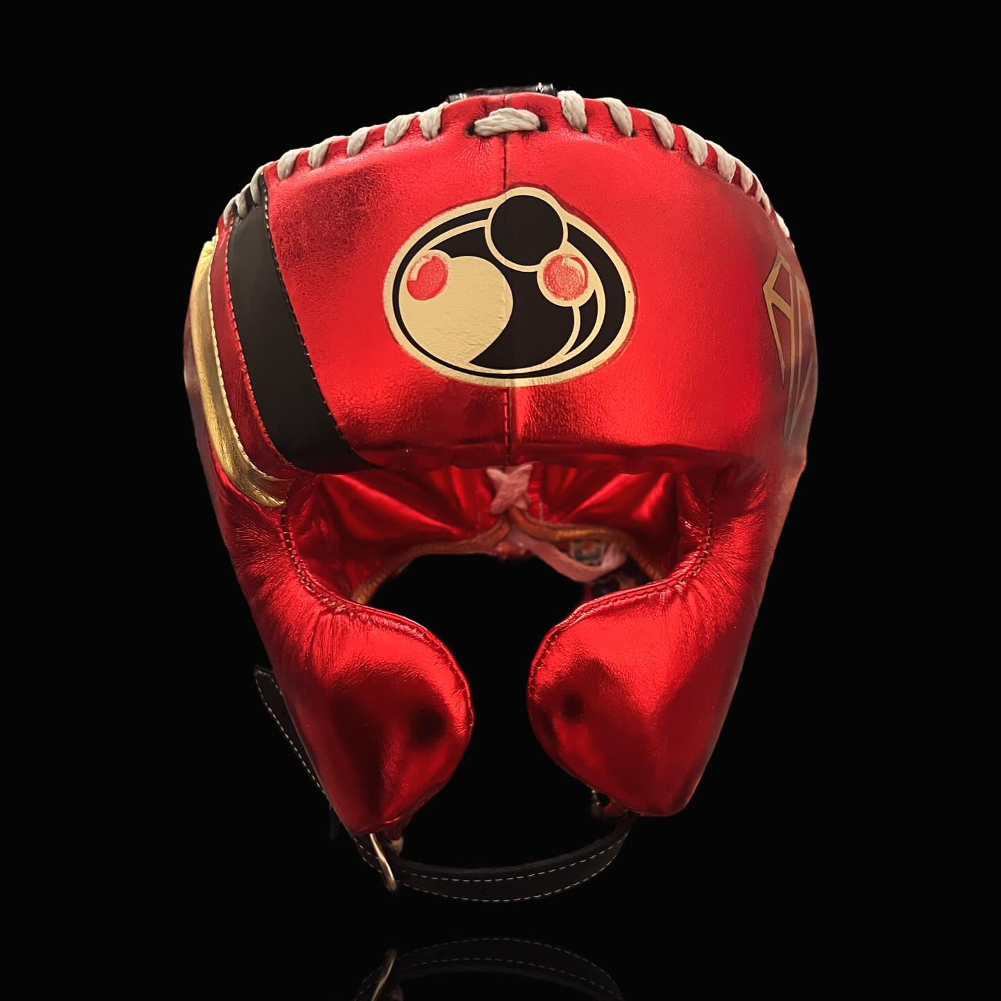 Boxing Gloves Set, Red/Gold Boxing set, Boxing Head Guard