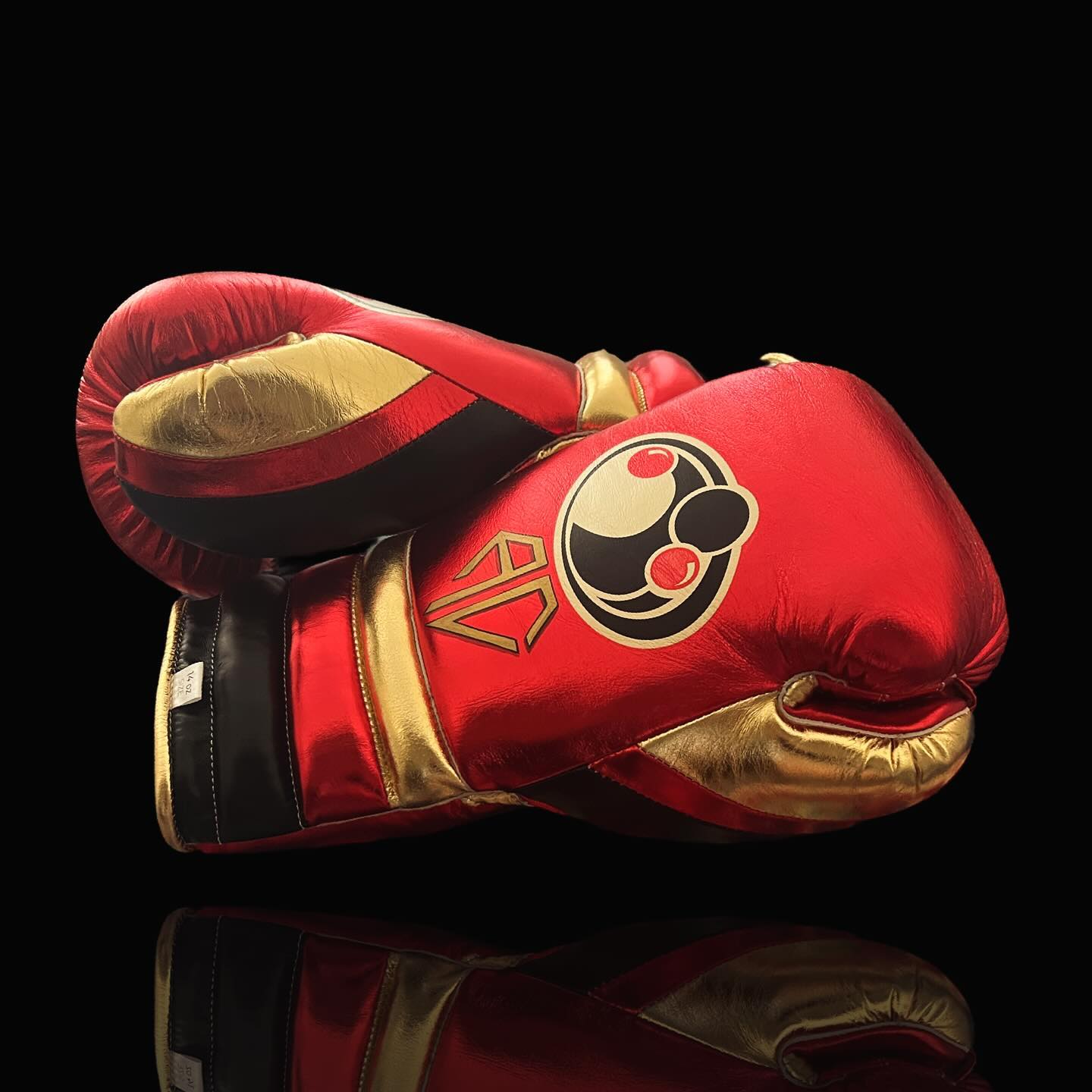 Boxing Gloves Set, Red/Gold Boxing set, Boxing Head Guard