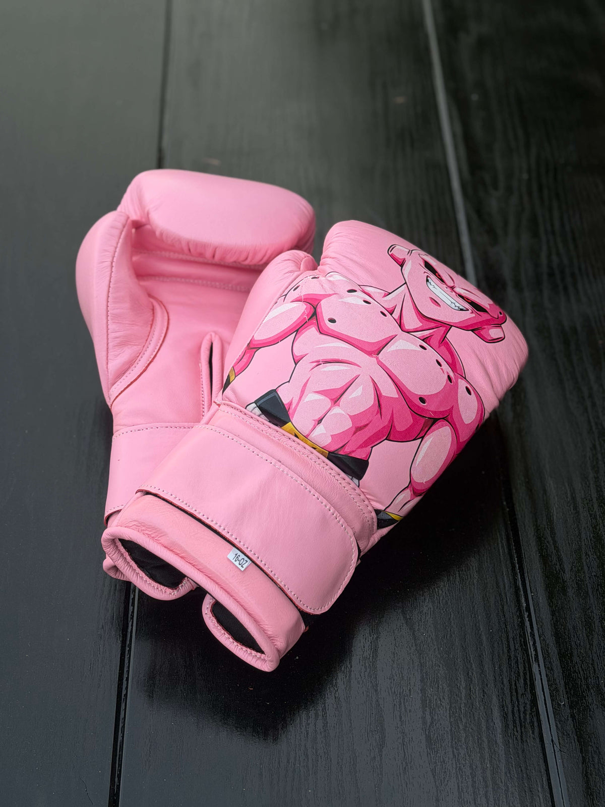 Fiest Winning Monji Style Boxing Gloves Pink Leather Training Gloves for Sparring