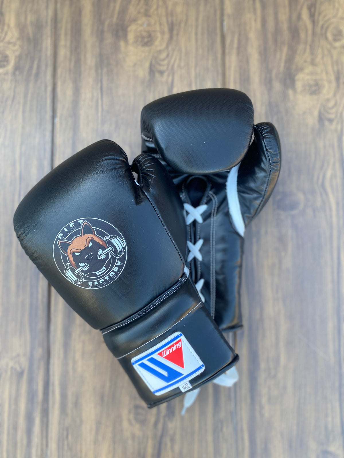 Winning Boxing Gloves Black Sparring