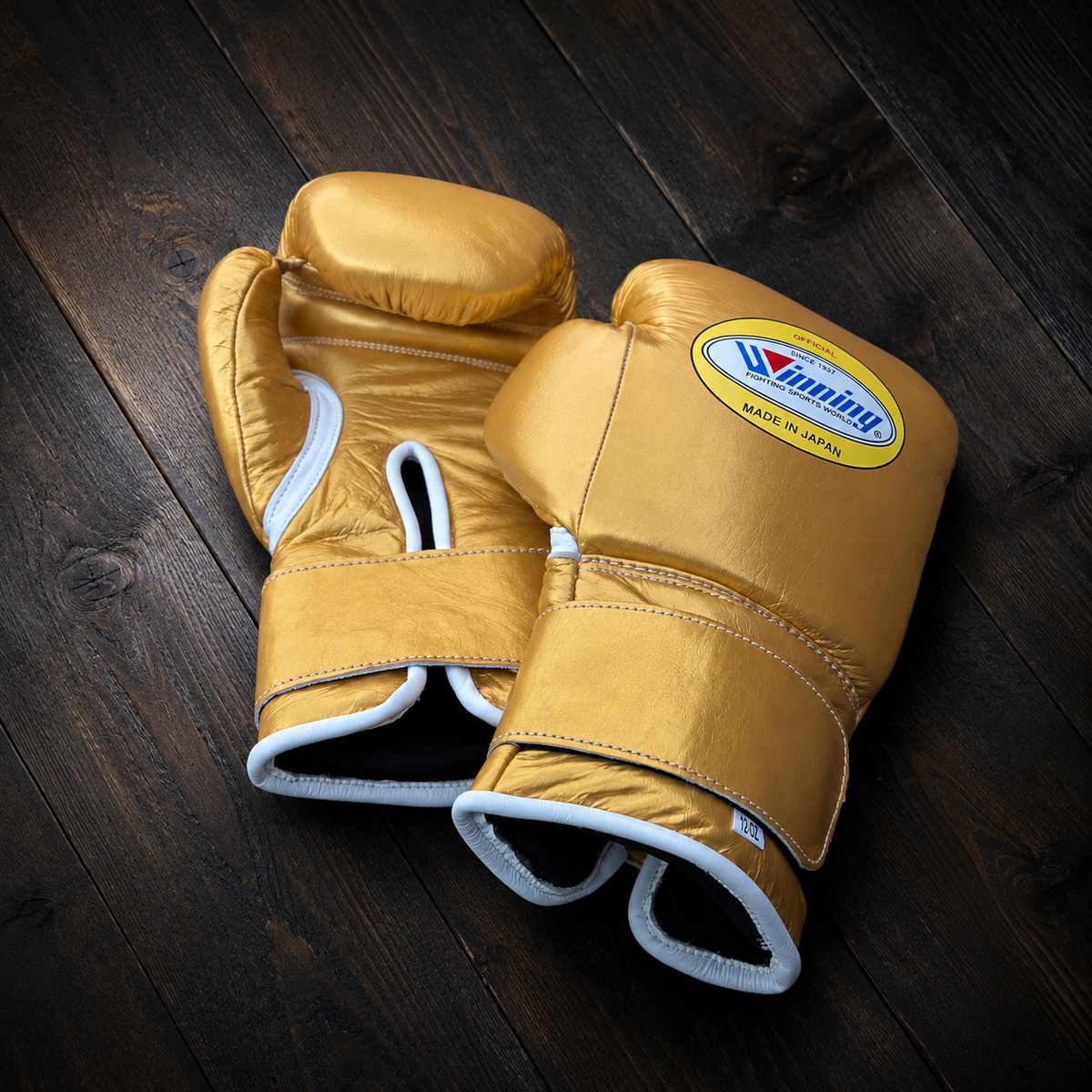 Winning Gloves Gold Padded Leather Gloves