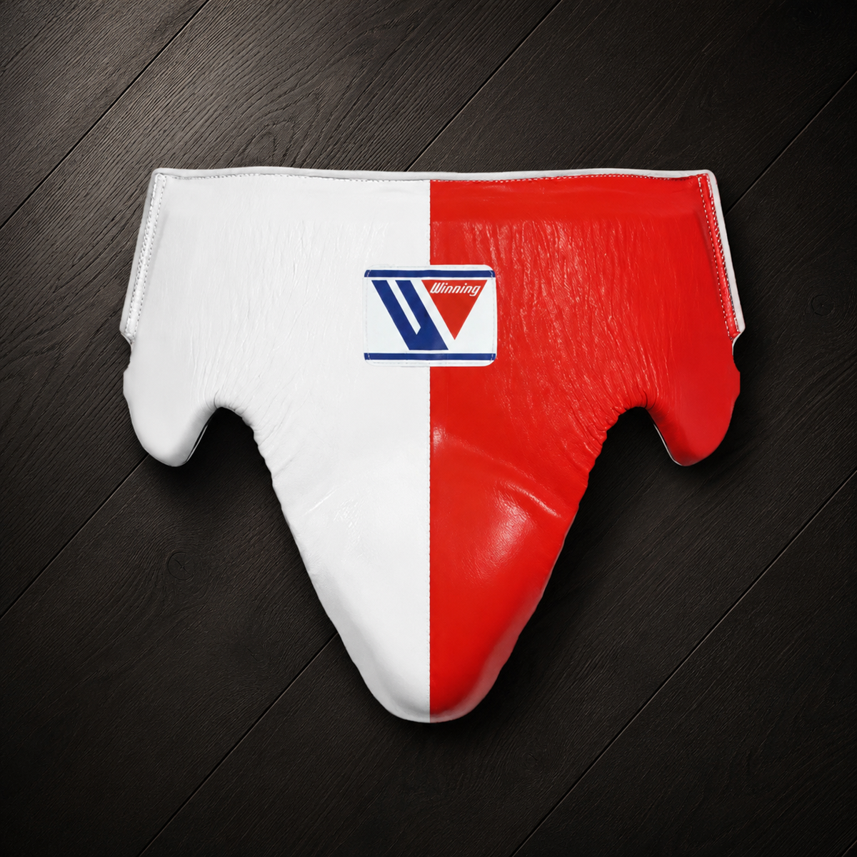 Winning Boxing Groinguard White/Red Groin Guard for Daily Training