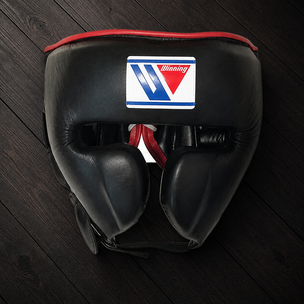 Winning Boxing Groinguard Black/Red Protective Guard for Workout Sessions
