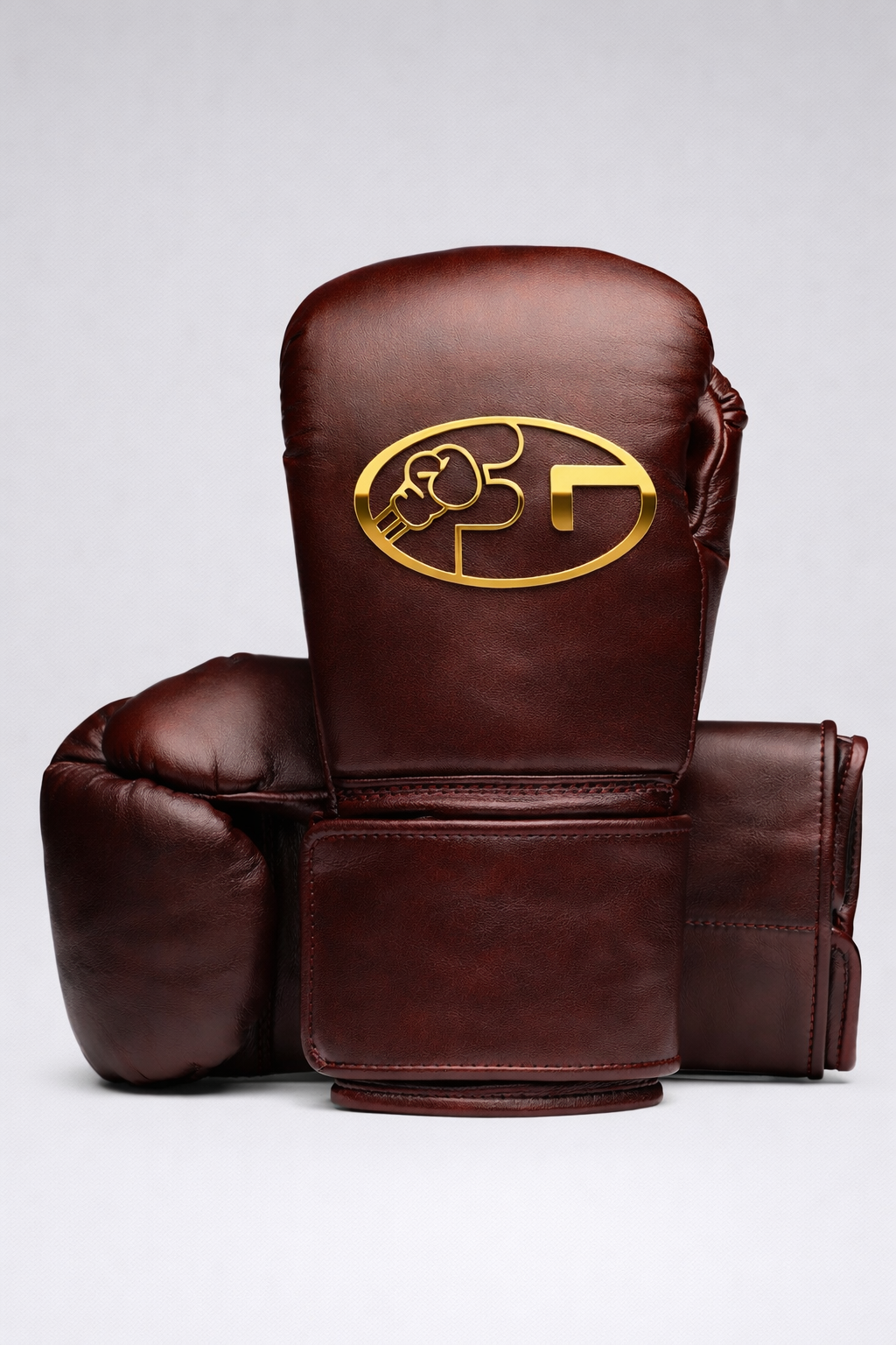 fiest velcro boxing gloves maroon-gold pro training gear