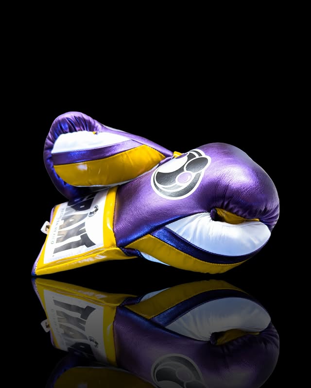 Grant Boxing Gloves Pink/Yellow/White Customizable