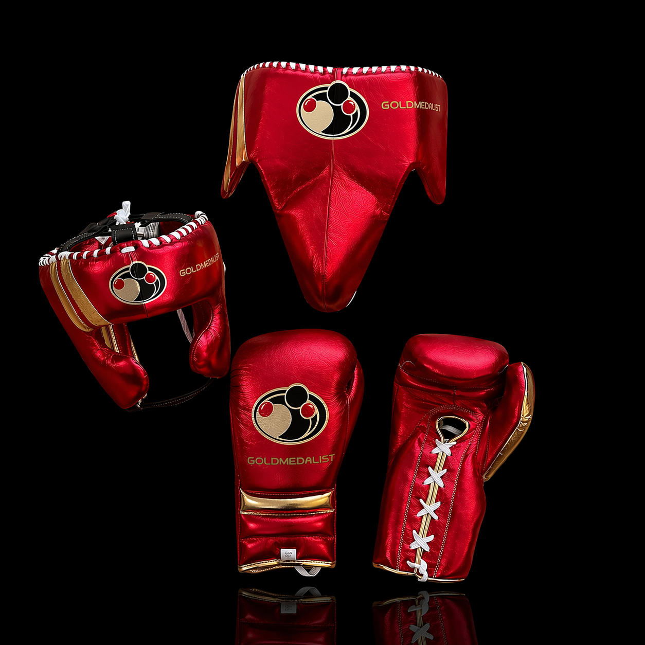 Grant Boxing Set Red/Gold Comfort Training Gear