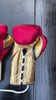 grant boxing gloves red/gold/black video