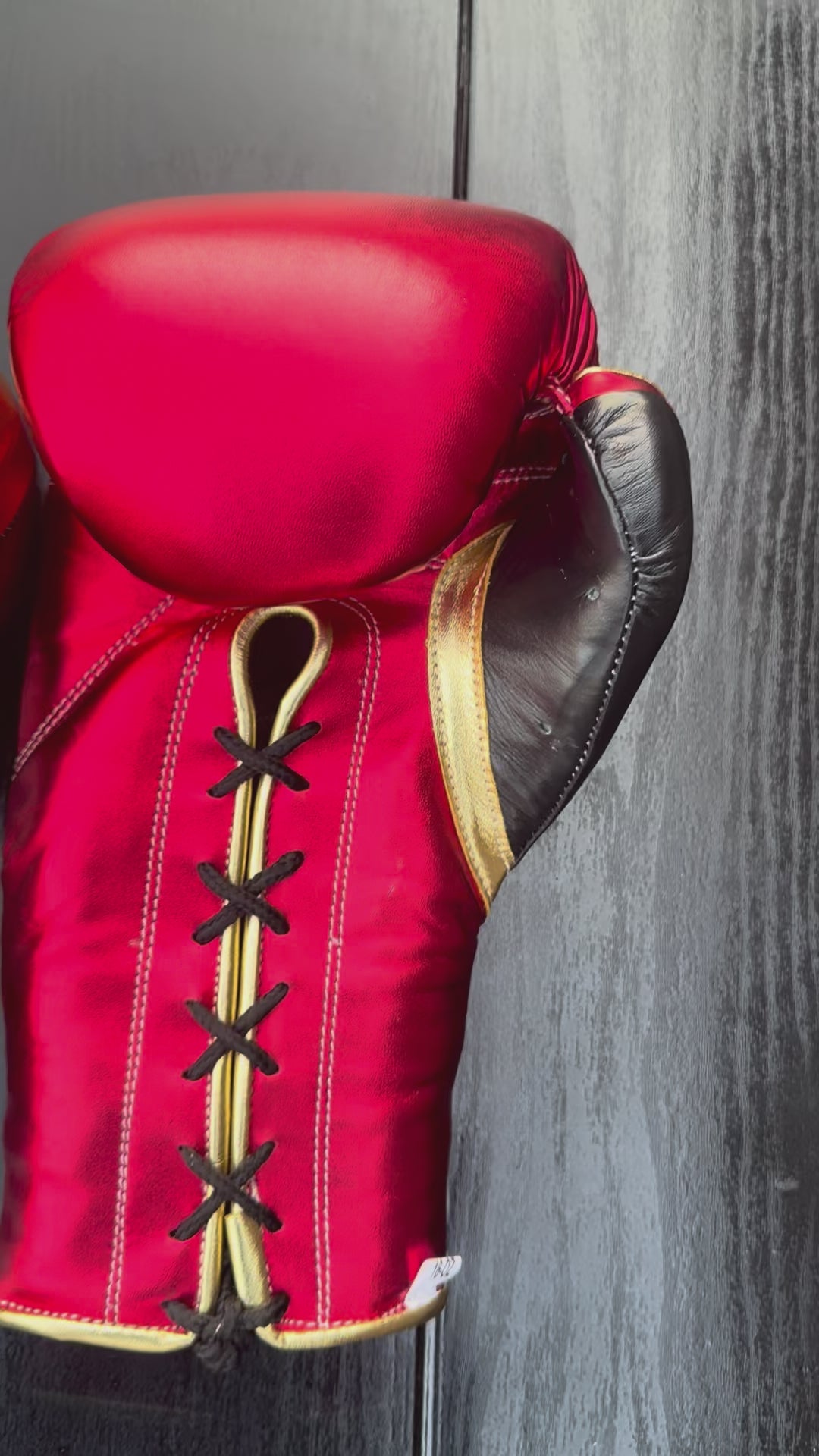 grant-boxing-gloves-red-gold-lace-up-video